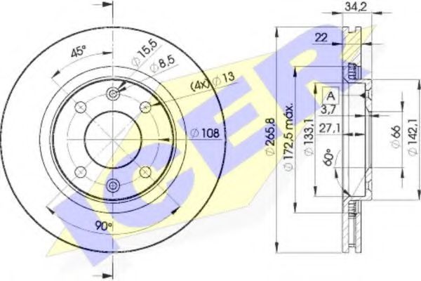 Disc frana