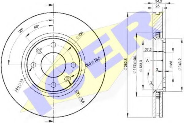 Disc frana