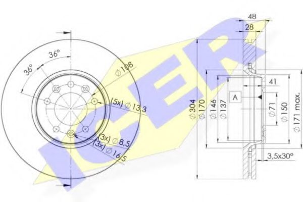 Disc frana