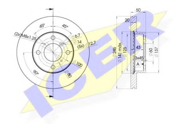 Disc frana