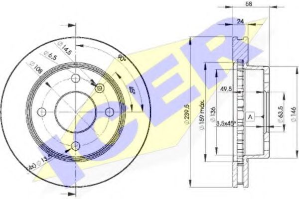 Disc frana