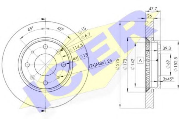 Disc frana