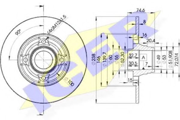 Disc frana