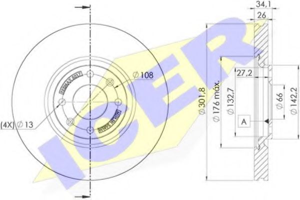 Disc frana