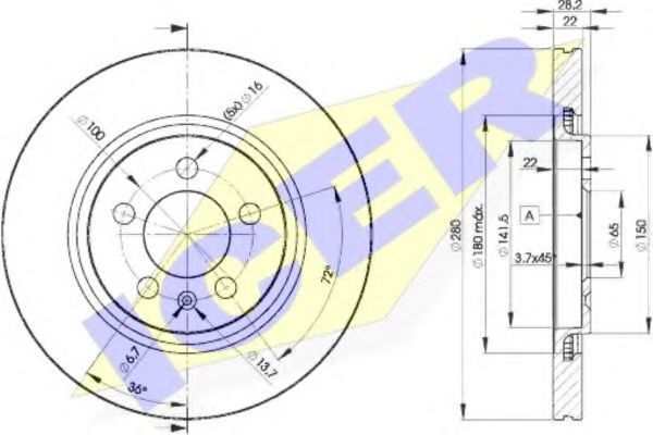 Disc frana