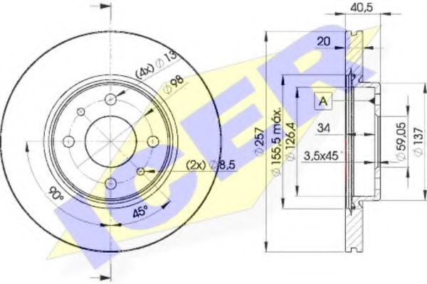 Disc frana