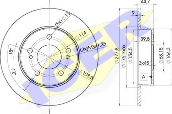 Disc frana