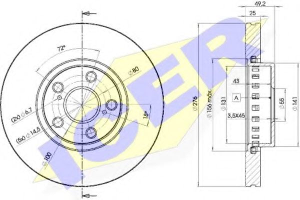 Disc frana