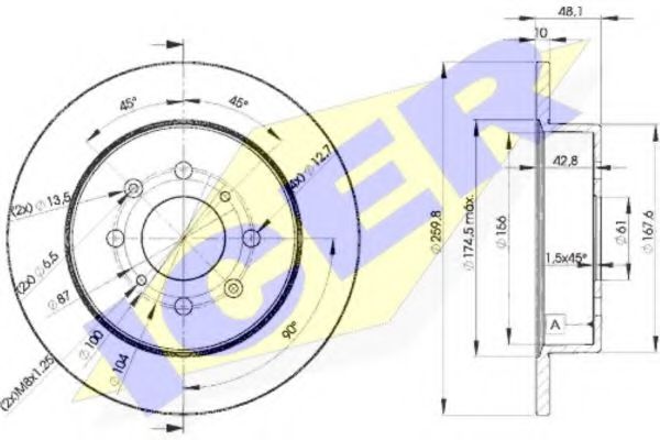 Disc frana