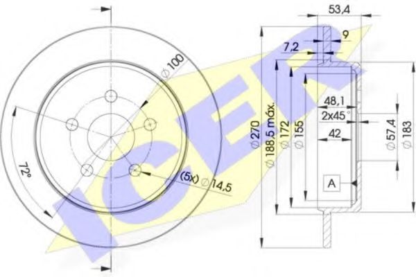 Disc frana