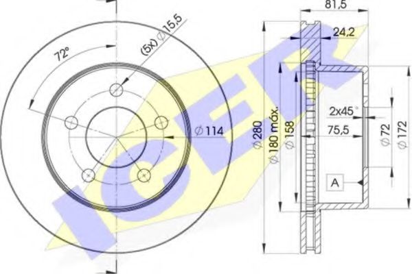 Disc frana