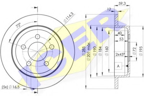 Disc frana