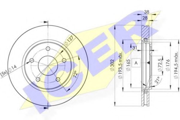 Disc frana