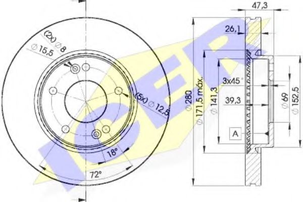 Disc frana