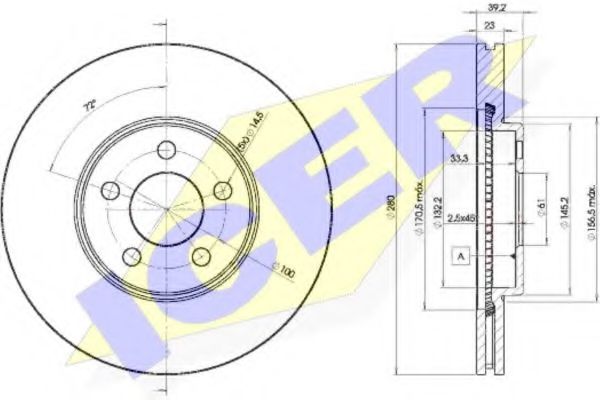 Disc frana