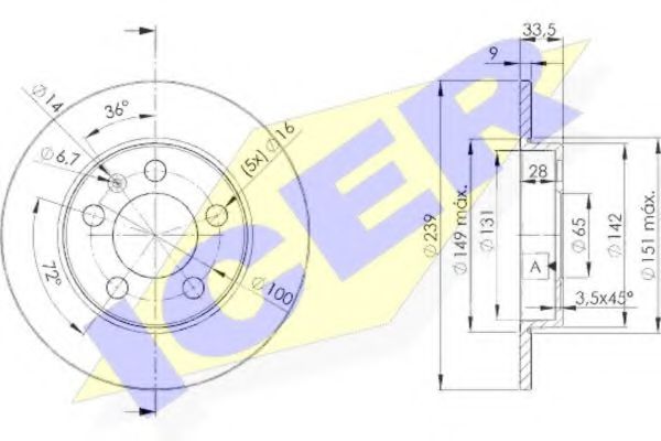 Disc frana