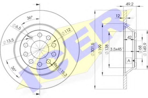 Disc frana