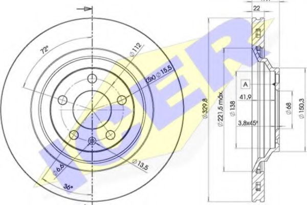 Disc frana