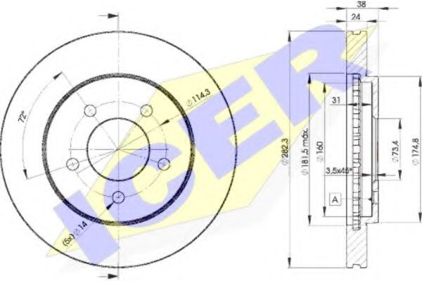 Disc frana