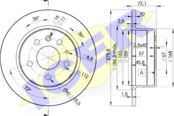 Disc frana