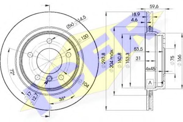 Disc frana