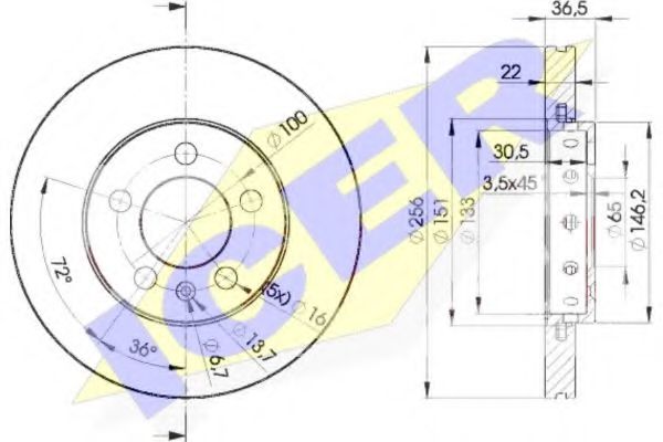 Disc frana