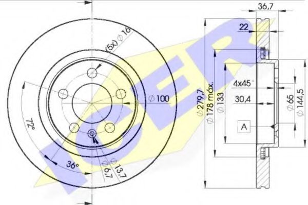 Disc frana