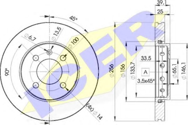 Disc frana