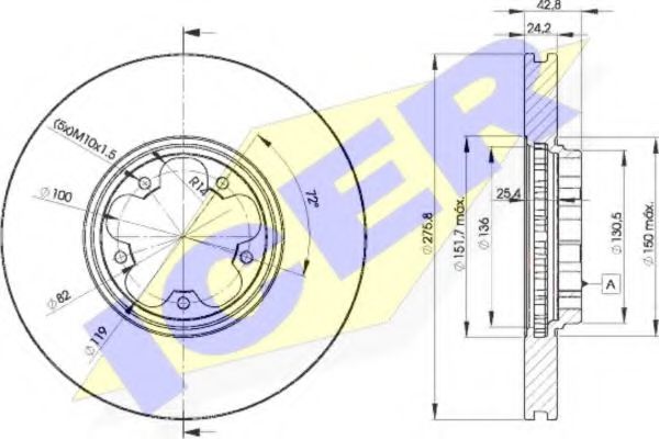 Disc frana