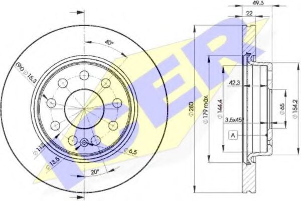 Disc frana