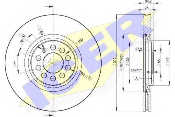 Disc frana