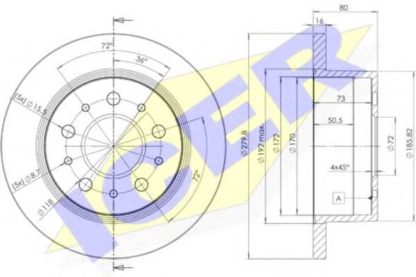 Disc frana