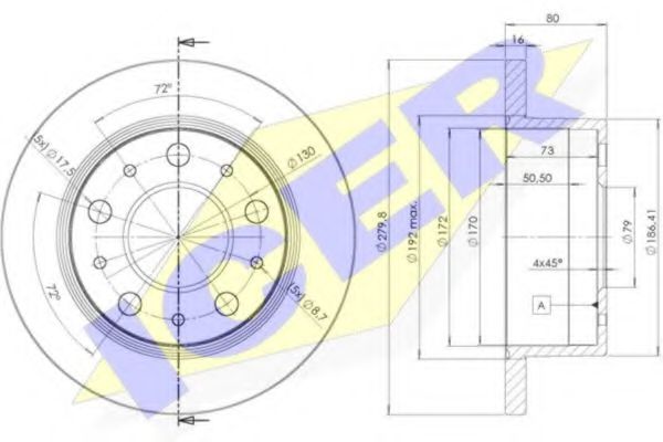 Disc frana