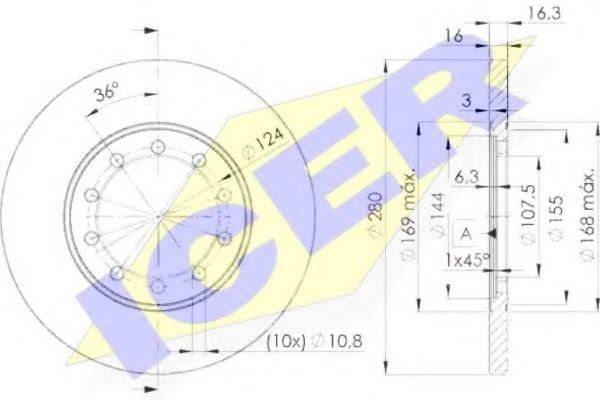 Disc frana