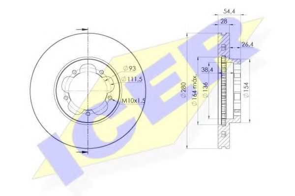 Disc frana