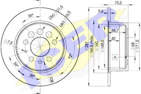 Disc frana