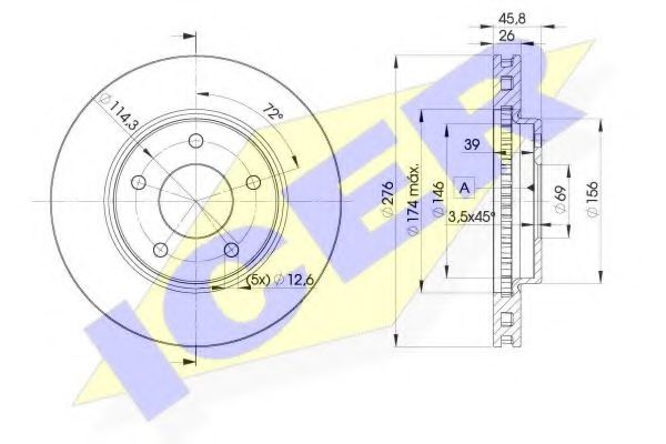 Disc frana