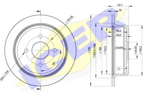 Disc frana