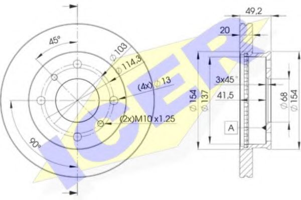 Disc frana