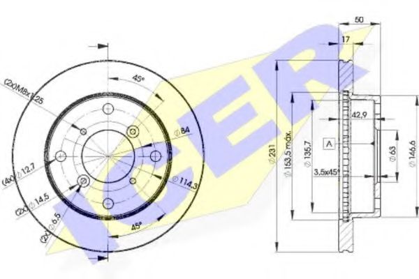 Disc frana