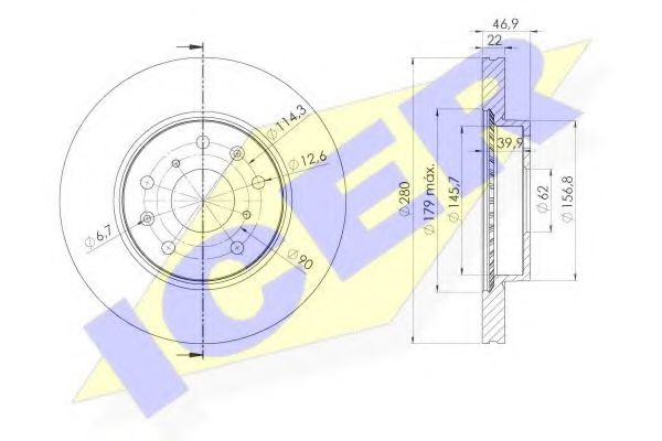 Disc frana