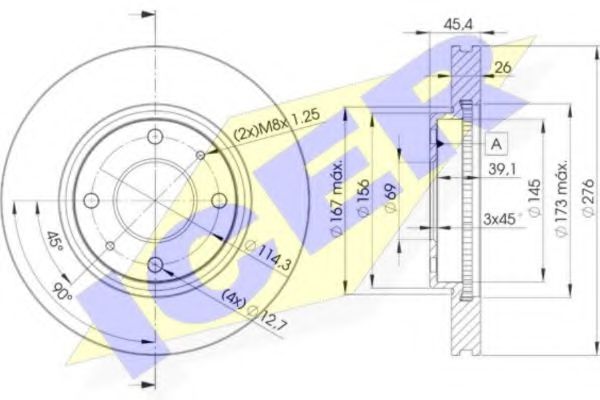 Disc frana