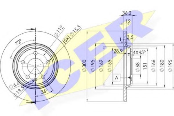 Disc frana