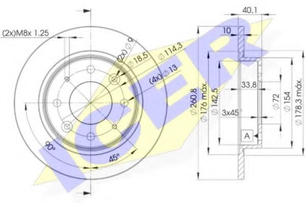 Disc frana