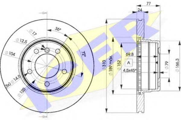 Disc frana