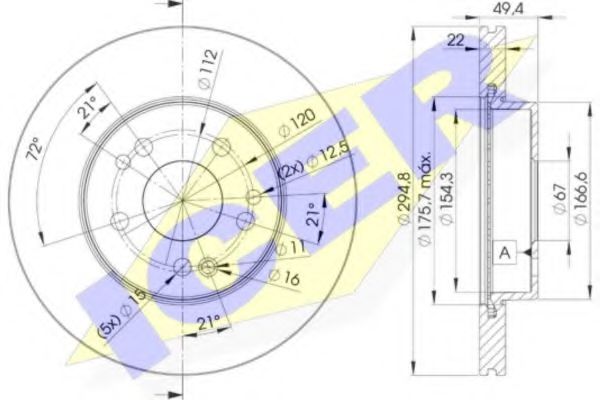 Disc frana