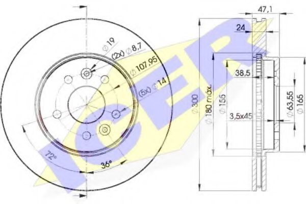 Disc frana