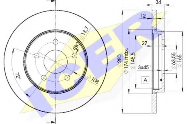 Disc frana