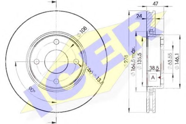 Disc frana