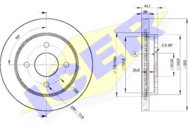 Disc frana